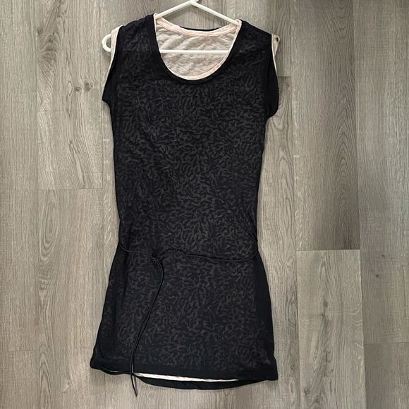 Scotch & Soda Double Layer Sleeveless Top w Belt - Picture 1 of 8